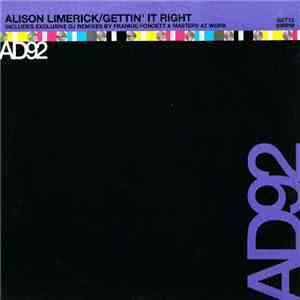 Alison Limerick - Gettin' It Right download free