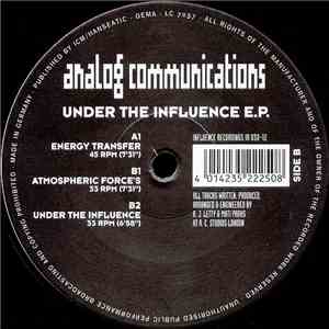 Analog Communications - Under The Influence E.P. download mp3 flac