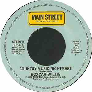 Boxcar Willie - Country Music Nightmare download mp3 flac