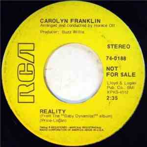 Carolyn Franklin - Reality download mp3 flac