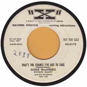 Gisele MacKenzie - That's The Chance I've Got To Take / Pepper-Hot Baby download mp3 flac