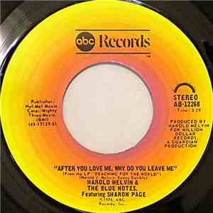 Harold Melvin & The Blue Notes - After You Love Me, Why Do You Leave Me download mp3 flac