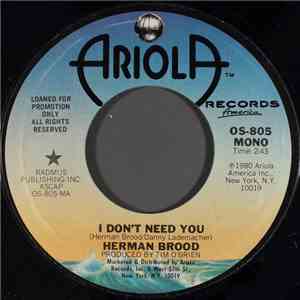 Herman Brood - I Don't Need You download mp3 flac