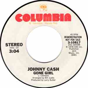 Johnny Cash - Gone Girl download mp3 flac