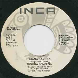 La Sonora Ponceña - Juana Bayona / Llore Y Rei download free