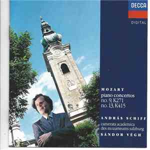 Mozart - András Schiff, Camerata Academica Des Mozarteums Salzburg, Sándor Végh - Piano Concertos No. 9, K271, No. 13, K415 download free