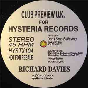 Richard Davies - Don't Stop Believing download free
