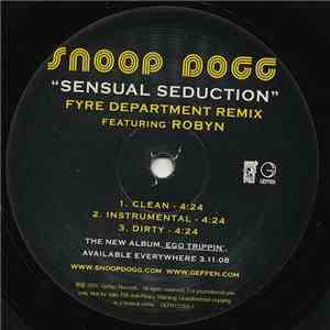 Snoop Dogg - Sensual Seduction (Fyre Department Remix) download free Snoop Dogg - Sensual Seduction (Fyre Department Remix) download mp3 flac