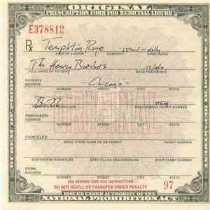 The Heavy Bombers - Templeton Rye download mp3 flac