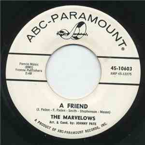 The Marvelows - Hey Hey Baby / A Friend download free