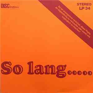 Unknown Artist - So Lang ..... download free