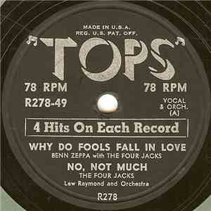 Various - Why Do Fools Fall In Love / No, Not Much // A Tear Fell / I'll Be Home download free
